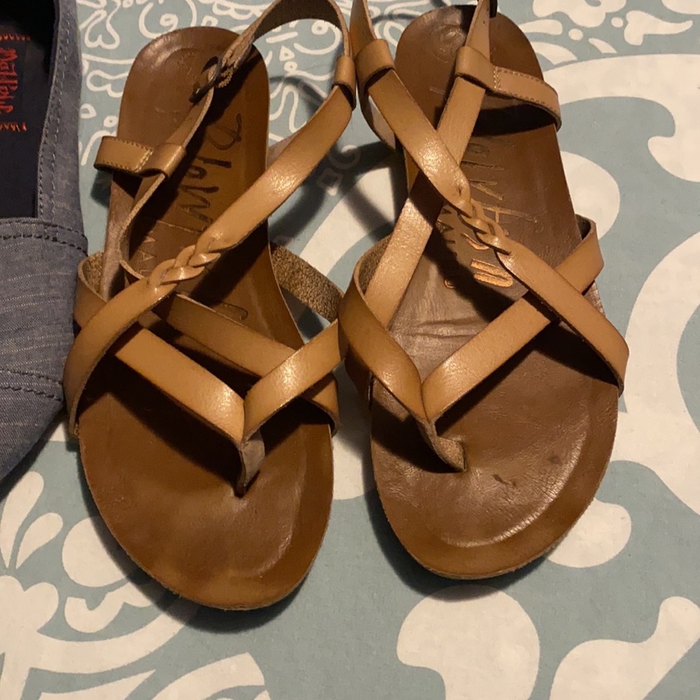 Blowfish leather sandals